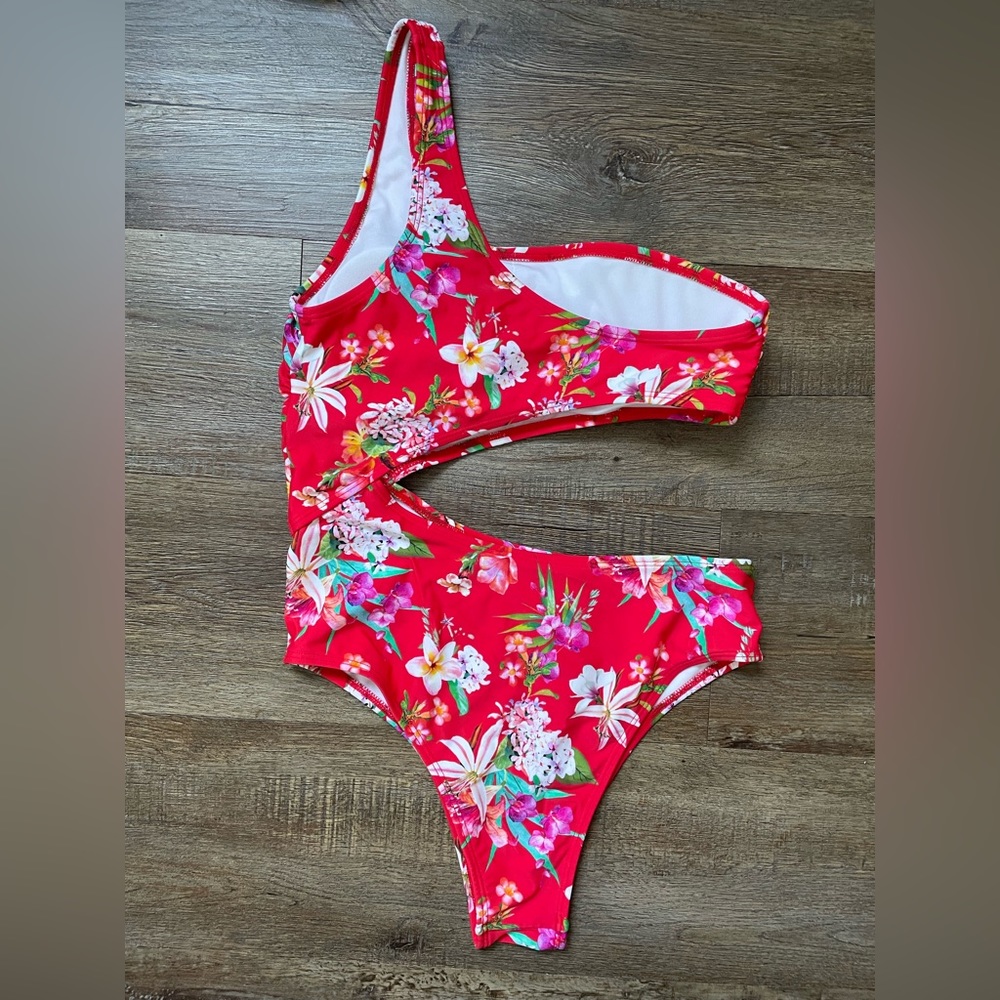 Express Floral One Piece Swimsuit